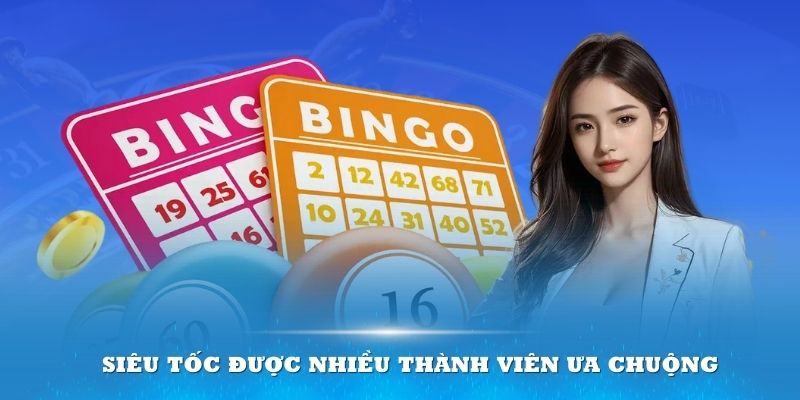 Siêu tốc được nhiều thành viên ưa chuộng tại SW Lottery