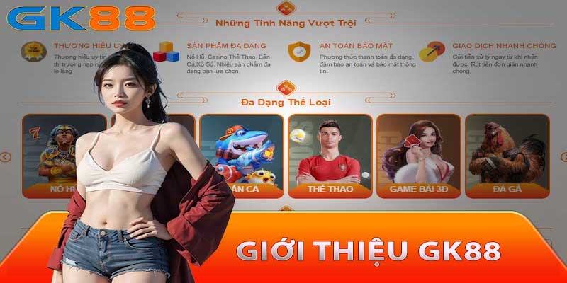 Tổng quan về nền tảng game trực tuyến hàng đầu GK88